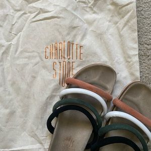 Charlotte Stone Gloria Multi-Black shoes